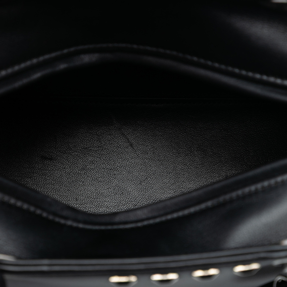 Pre-Loved Dior Medium Lambskin Studded Crystal Pearl Lady Dior - Picture 4 of 7